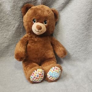 BUILD-A-BEAR WORKSHOP. Brown Plush Teddy Bear